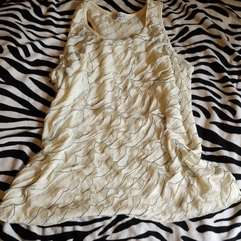 Only 9 Ruffle Top